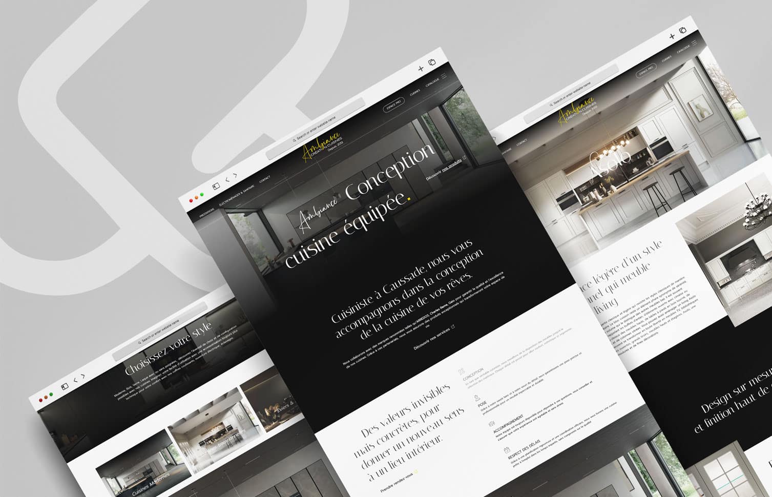 création de site internet sur mesure