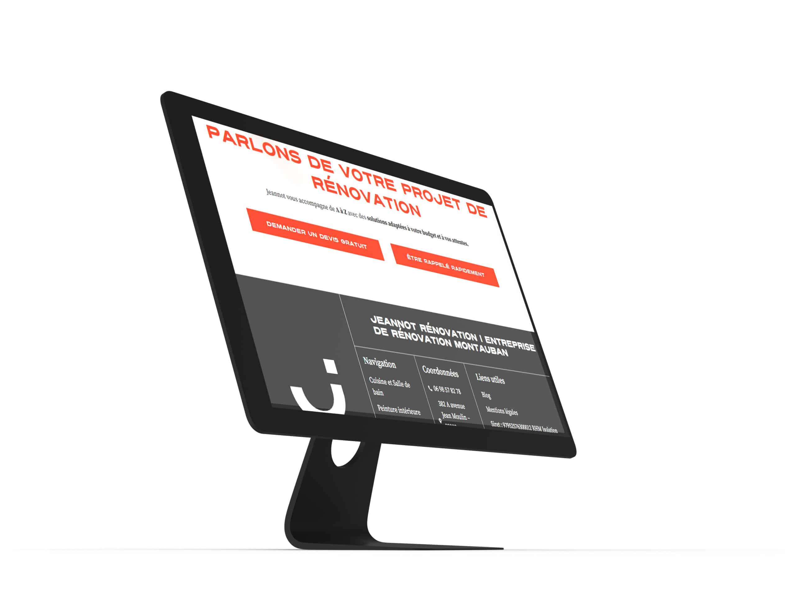 Site internet réalisé par Kreaweb pour Réalisation site internet Kreaweb