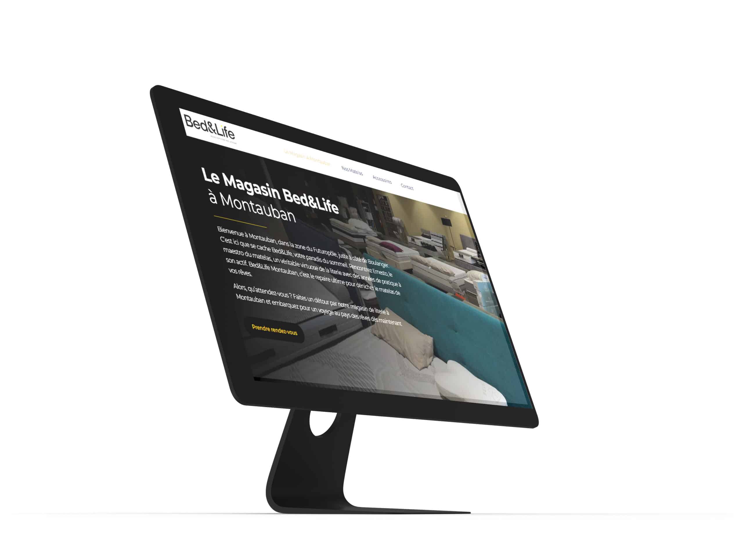 Site internet réalisé par Kreaweb pour Réalisation site internet Kreaweb